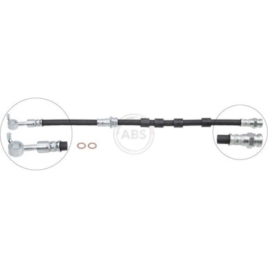A.B.S. Bremsschlauch SL 1295