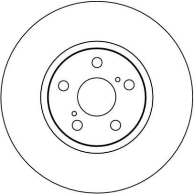 Bremsscheibe Toyota P. Avensis DF4100 Bremsscheibe Toyota P. Avensis DF4100