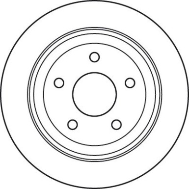 99 482 004 Bremsscheibe HA DF6029 99 482 004 Bremsscheibe HA DF6029