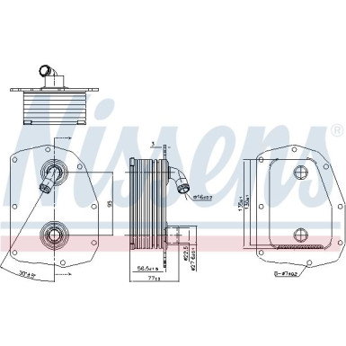 Ölkühler PKW Mercedes C-Klasse 93 91179 Ölkühler PKW Mercedes C-Klasse 93 91179