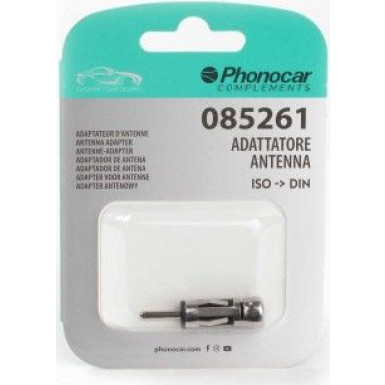 Phonocar Antennen-Adapter ISO-DIN Antenne-Adapter ISO -> DIN 085261