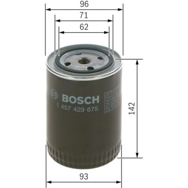 Kraftstofffilter 1457429675 Kraftstofffilter 1457429675