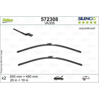 VALEO AquaBlade Set beheizt 572308 VALEO AquaBlade Set beheizt 572308