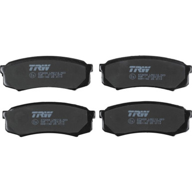 Bremsklötze HA TOYOTA Hilux,Land Cruiser 90 COTEC GDB1182 Bremsklötze HA TOYOTA Hilux,Land Cruiser 90 COTEC GDB1182