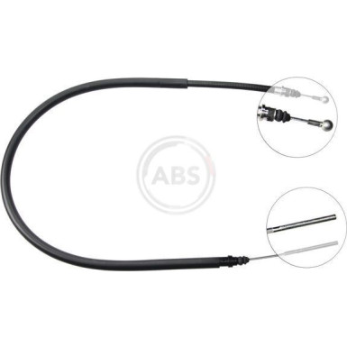 A.B.S. Handbremsseil Seilzug Festellbremse K16517 A.B.S. Handbremsseil Seilzug Festellbremse K16517