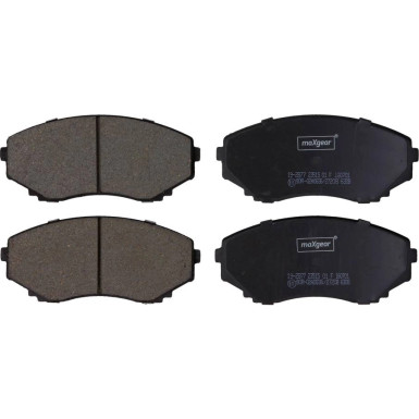Bremsbelagsatz Mazda P.Mpv 99-06 19-2877 Bremsbelagsatz Mazda P.Mpv 99-06 19-2877