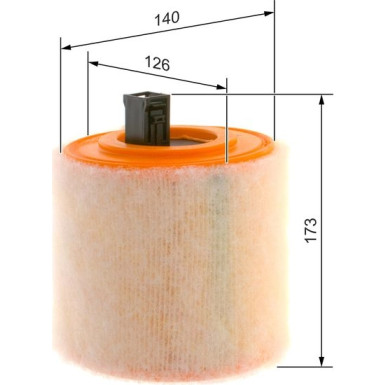 Luftfilter Diverse F 026 400 436
