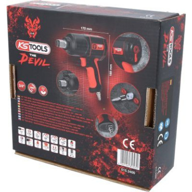 KS TOOLS Schlagschrauber (Druckluft) 515.3400 KS TOOLS Schlagschrauber (Druckluft) 515.3400