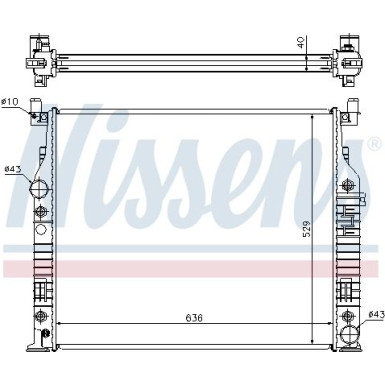 Wasserkühler PKW 62576A