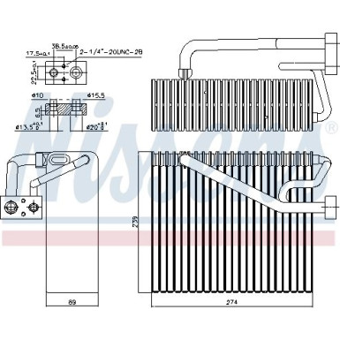 Verdampfer PKW 92211