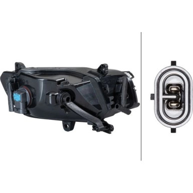 NEBELSCHEINWERFER HELLA AUDI A8 02-10 1NG 354 842-011