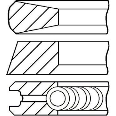 FAI AutoParts Kolbenringsatz PR25-000