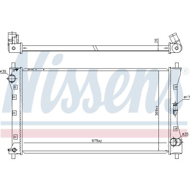 Wasserkühler PKW 64256 Wasserkühler PKW 64256