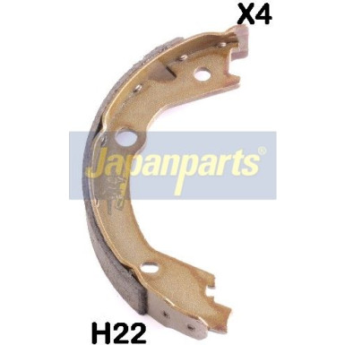 Japanparts Bremsbacken GF-H22AF Japanparts Bremsbacken GF-H22AF
