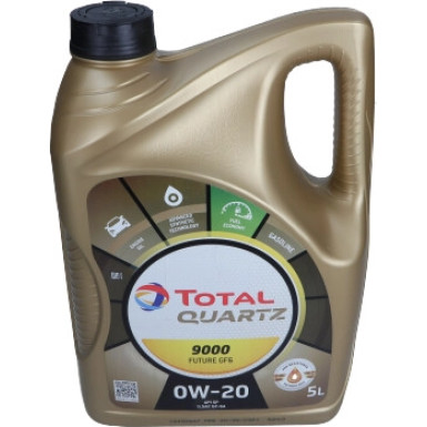 Total Quartz 9000 Future GF-6 0W-20 5 Liter 2223757