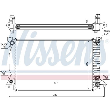 Wasserkühler PKW AUDI A4 2,7 3,0 TDI 00-07 FIRST FIT 60314A