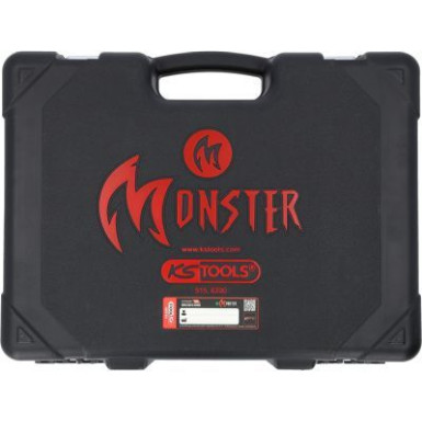 KS TOOLS Set bürstenloser Akku-Winkelschleifer eMONSTER, 4-teilig 515.6200 KS TOOLS Set bürstenloser Akku-Winkelschleifer eMONSTER, 4-teilig 515.6200