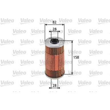 VALEO Ölfilter 586534 VALEO Ölfilter 586534