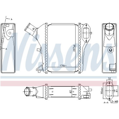 Ladeluftkühler PKW 961423