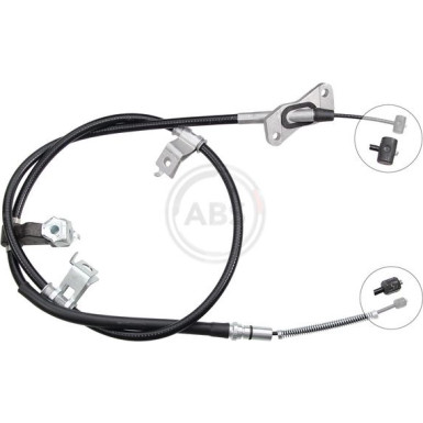 A.B.S. Handbremsseil Seilzug Festellbremse K17298 A.B.S. Handbremsseil Seilzug Festellbremse K17298