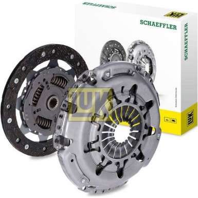 Kupplungssatz FORD Fiesta,Fusion 1,6 74KW 01 LuK RepSet 621 3008 09