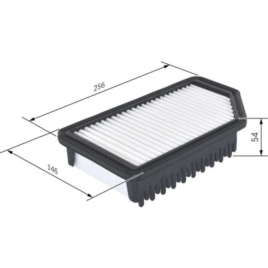 Luftfilter HYUNDAI,KIA F 026 400 350 Luftfilter HYUNDAI,KIA F 026 400 350
