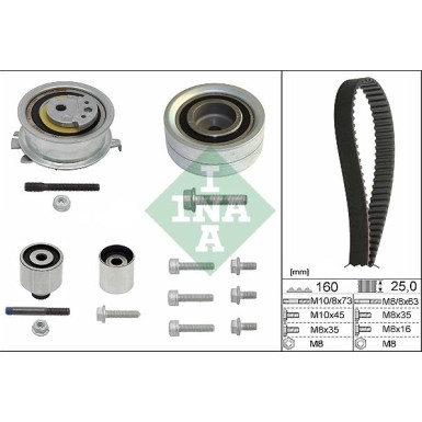 Zahnriemensatz AUDI,SKODA,VW Golf 04 530 0550 10