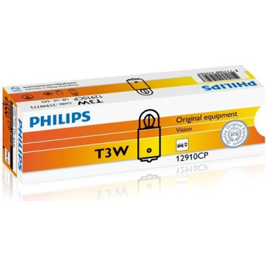 T3W 12V.3W.BA9s Lampe 12910CP