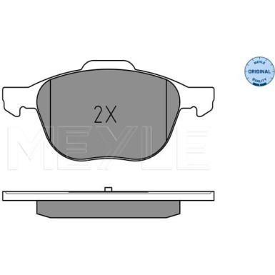 Bremsbelagsatz Ford P. Focus 04 252372318 Bremsbelagsatz Ford P. Focus 04 252372318