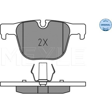 Bremsbelagsatz Bmw T. 3/4 11 252551417 Bremsbelagsatz Bmw T. 3/4 11 252551417
