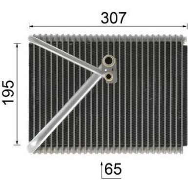 Verdampfer, Klimaanlage AE 87 000P Verdampfer, Klimaanlage AE 87 000P