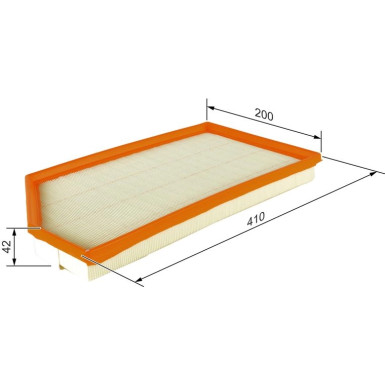 Luftfilter F 026 400 468 Luftfilter F 026 400 468