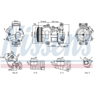 Kompressor PKW Toyota Avensis 08 FIRST FIT 89516