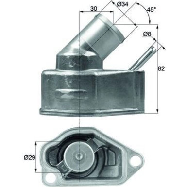 Integralthermostat TI 10 92 Integralthermostat TI 10 92