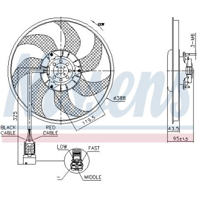 Kühlerlüfter PKW 850091 Kühlerlüfter PKW 850091