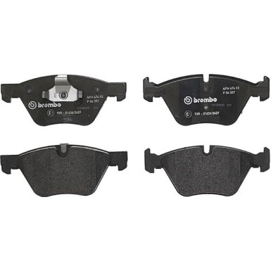 BREMBO Bremsklötze VA P 06 057 BREMBO Bremsklötze VA P 06 057