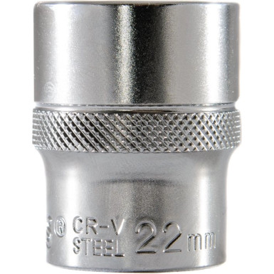 Steckschlüsseleinsatz 1/2, 6-Kant, 22 mm OK-01.2622 Steckschlüsseleinsatz 1/2, 6-Kant, 22 mm OK-01.2622