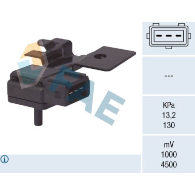 FAE Sensor, Saugrohrdruck 15087 FAE Sensor, Saugrohrdruck 15087
