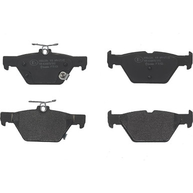 BREMBO Bremsklötze HA P 78 026 BREMBO Bremsklötze HA P 78 026