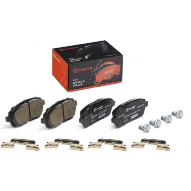 BREMBO Bremsklötze Xtra VA FORD Fiesta 08 XTRA LINE P 24 072X BREMBO Bremsklötze Xtra VA FORD Fiesta 08 XTRA LINE P 24 072X