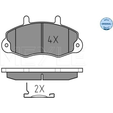 Bremsbelagsatz Ford P. Transit 91-00 252147018