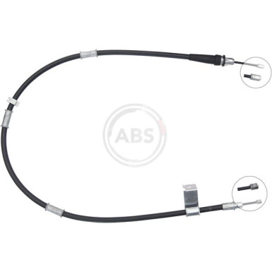 A.B.S. Handbremsseil Seilzug Festellbremse K19834 A.B.S. Handbremsseil Seilzug Festellbremse K19834