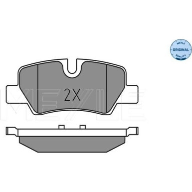 Bremsbelagsatz Mini T. Cooper/One 1,5-2,0 13 252598016 Bremsbelagsatz Mini T. Cooper/One 1,5-2,0 13 252598016