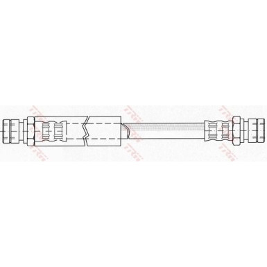 Bremsschlauch VA MERCEDES W460-463 79 PHA247