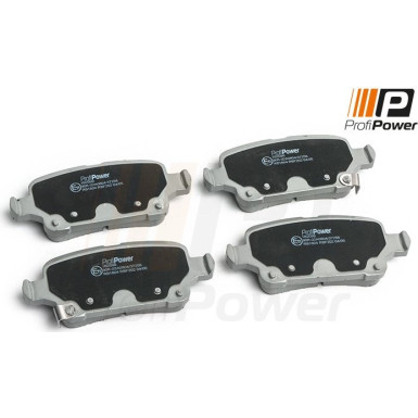 PROFIPOWER Bremsbelagsatz, Scheibenbremse 1B2099