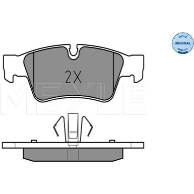 Bremsbelagsatz Db T. W164/251 252392318 Bremsbelagsatz Db T. W164/251 252392318