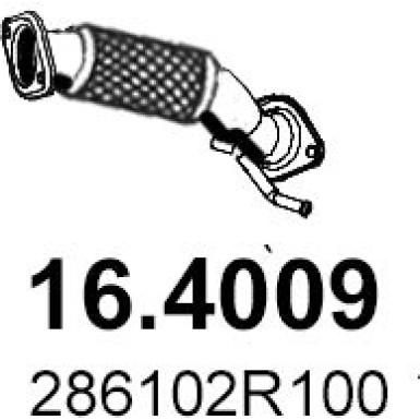 Abgasrohr HYUNDAI i30 07 16.4009
