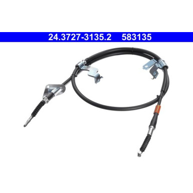 ATE Seilzug, Feststellbremse 24.3727-3135.2 ATE Seilzug, Feststellbremse 24.3727-3135.2