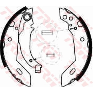 71 461 020 Bremsbacken GS6228 71 461 020 Bremsbacken GS6228