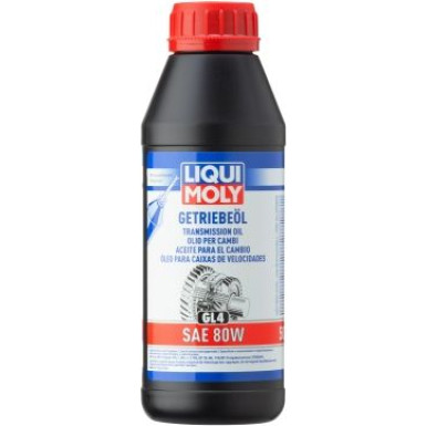 Liqui Moly Getriebeöl (GL4) SAE 80W 500 ml 1401 500ml Dose Kunststoff